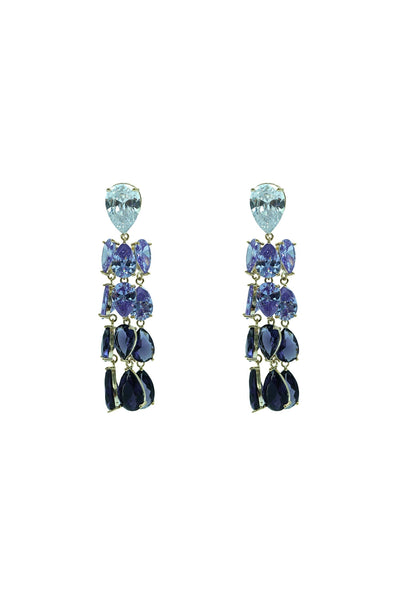 Celia Purple Duo Drop Earrings Alamour The Label Celia Purple Duo Drop Earrings | Afterpay | Klarna | Zip Pay