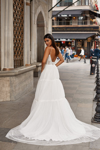 Harika Gown Alamour Made-To-Order Harika Boho Lace Bridal Gown | Afterpay | Laybuy | Klarna | Zip Pay
