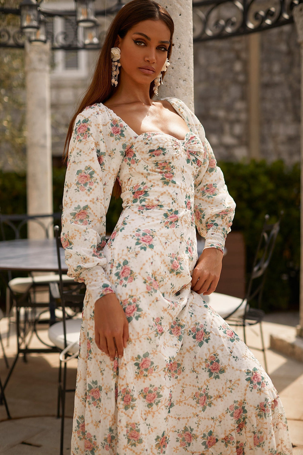 Artura Dress Alamour The Label Artura Floral Long Sleeve Maxi Dress | Afterpay | Laybuy | Klarna