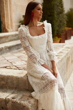 Renata Dress Alamour The Label Renata Long Sleeve White Dress | Afterpay | Zip Pay | Sezzle | LayBuy