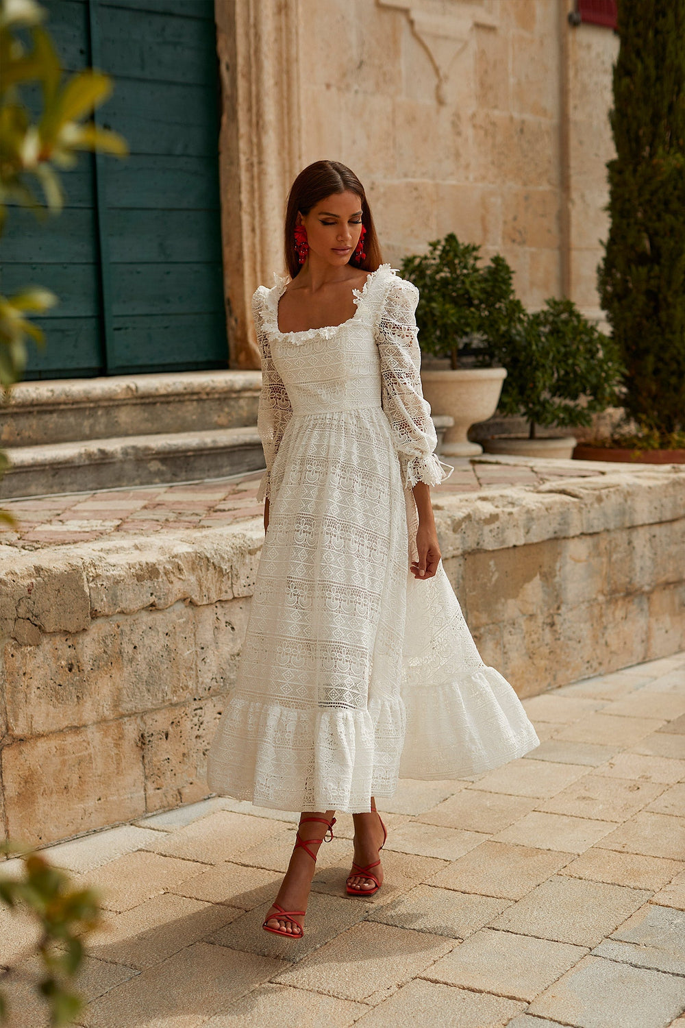 Renata Dress Alamour The Label Renata Long Sleeve White Dress | Afterpay | Zip Pay | Sezzle | LayBuy