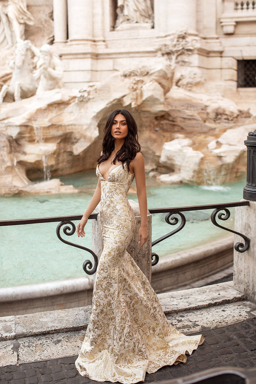 Tereza Alamour The Label Tereza Gold Mermaid Gown | Afterpay | Zip Pay | Sezzle | Laybuy