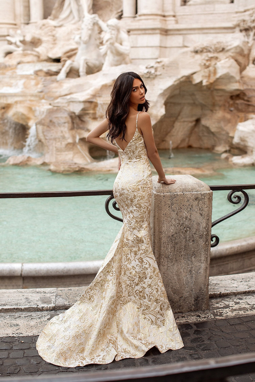 Tereza Alamour The Label Tereza Gold Mermaid Gown | Afterpay | Zip Pay | Sezzle | Laybuy