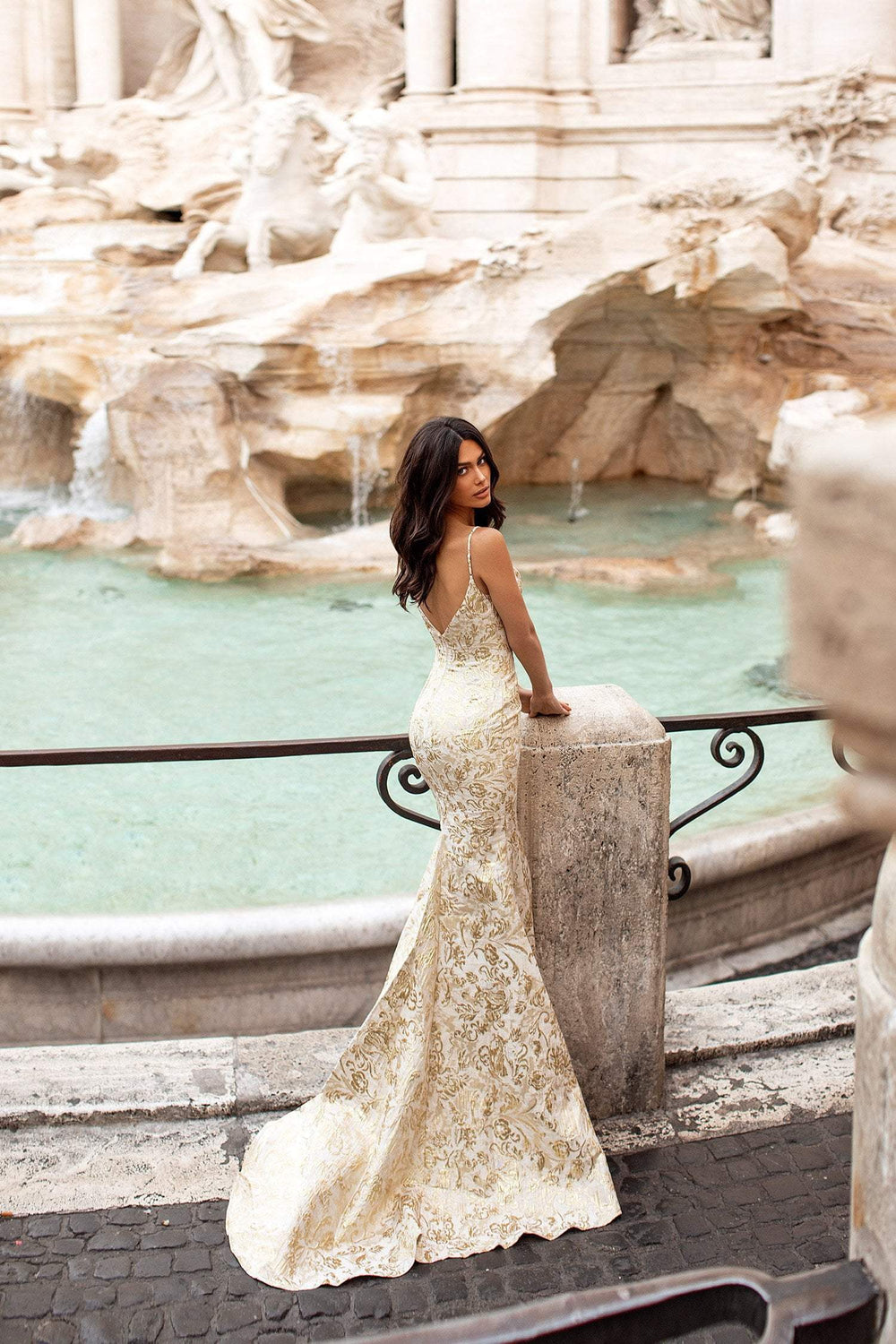 Tereza Alamour The Label Tereza Gold Mermaid Gown | Afterpay | Zip Pay | Sezzle | Laybuy