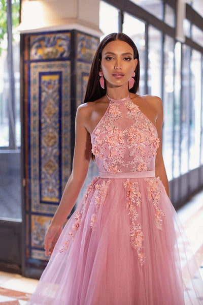 Otavia Tulle Gown - Pink Alamour Made-To-Order Otavia Pink Tulle Gown | Afterpay | Laybuy | Klarna | Zip Pay