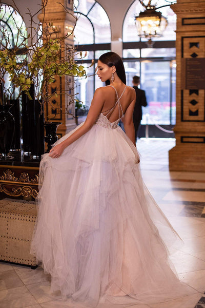 Valeriya Beaded Tulle Gown Alamour Made-To-Order Valeriya Beaded Tulle Gown | Afterpay | Klarna | Zip Pay
