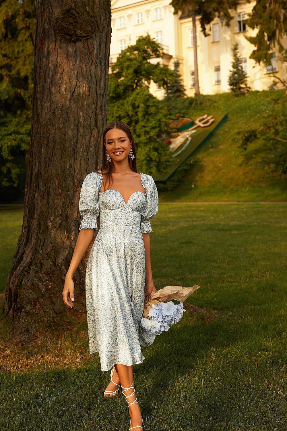 Lyna Midi Dress Alamour The Label Lyna Floral Midi Dress | Afterpay | Zip Pay | Sezzle | LayBuy