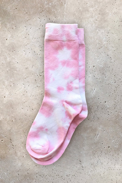 Tie Dye Socks - Pink Alamour The Label Pink Tie Dye Socks | Afterpay | Klarna | Zip Pay