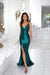 Desirae - Emerald Alamour The Label Desirae Emerald Satin Gown | Afterpay | Klarna | Zip Pay