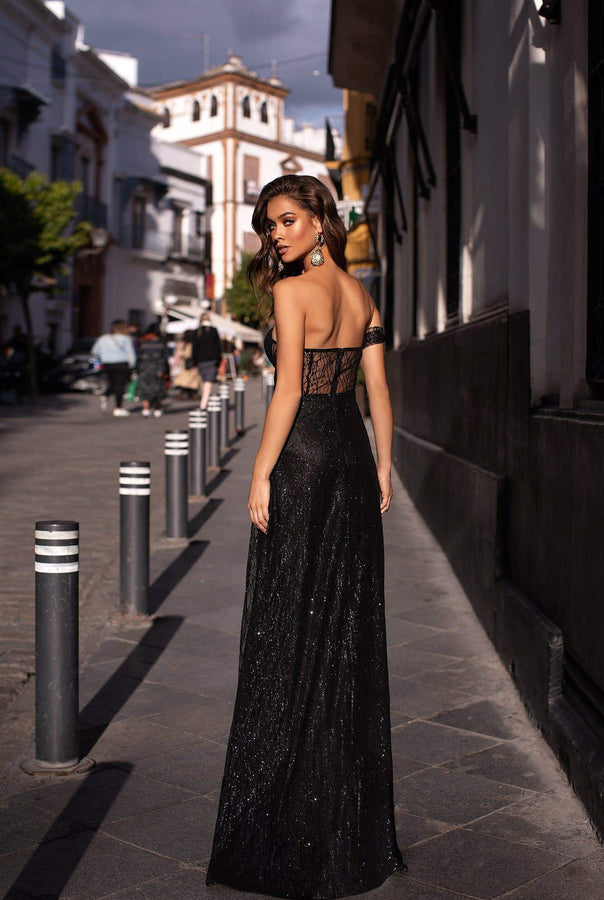 Ayelet Black Strapless Gown | Afterpay | Zip Pay | Sezzle | Laybuy