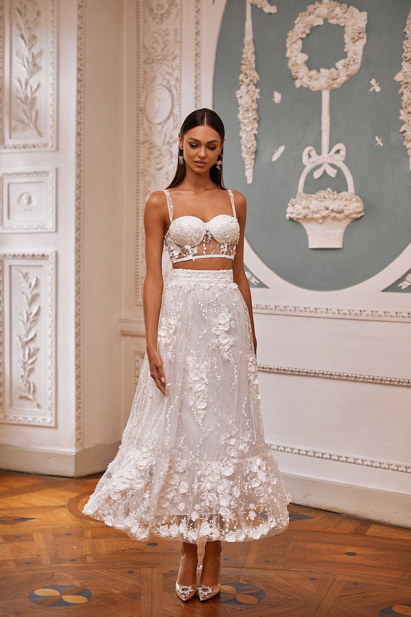 3D Floral Wedding Dresses & Gowns