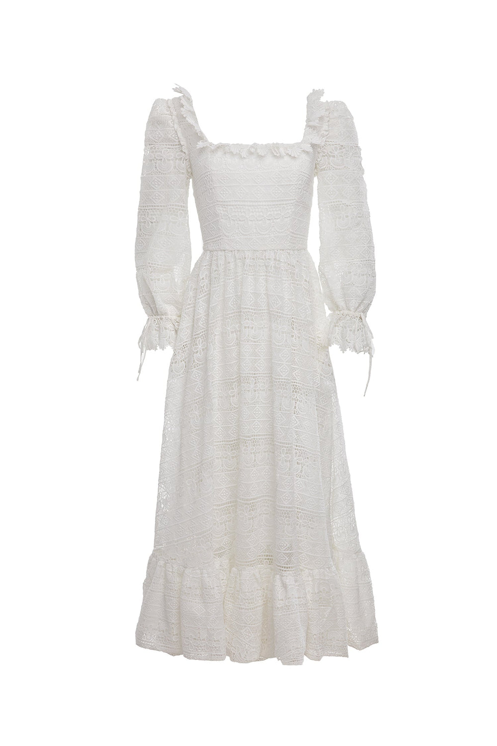 Renata Dress Alamour The Label Renata Long Sleeve White Dress | Afterpay | Zip Pay | Sezzle | LayBuy