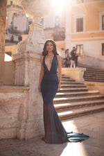 Pascale - Teal Alamour The Label Pascale Teal Mermaid Gown | Afterpay | Zip Pay | Sezzle | Laybuy