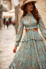 Adryana Dress Alamour The Label Adryana Cut-Out Floral Dress | Afterpay | Zip Pay | Sezzle | LayBuy