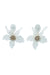 Briella White Flower Earrings Alamour The Label Briella White Flower Earrings | Afterpay | Klarna | Zip Pay