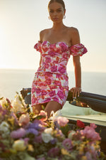 Carrie Dress Alamour The Label Carrie Pink Floral Mini Dress | Afterpay | Zip Pay | Sezzle
