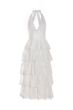 Zaina Dress Alamour The Label Zaina Lace Midi Dress with Sheer Sides | Afterpay | Laybuy | Klarna