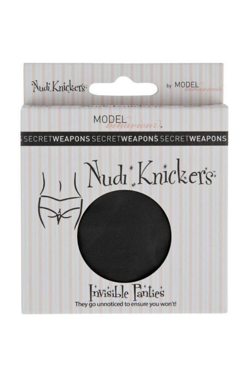 Nudi Knickers Black - Model Behaviour