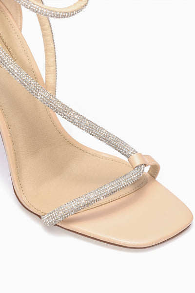 Mimi - Nude Heels Alamour The Label Mimi Nude Diamante Heels | Afterpay | Klarna | Zip Pay