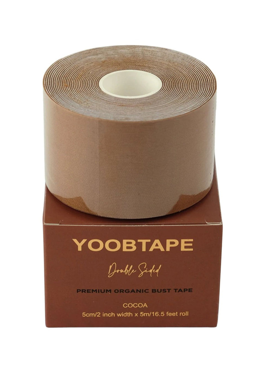 YOOBTAPE Premium Dobbeltsidet Bust Tape - Kakao 