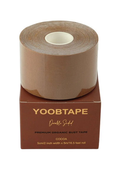 YOOBTAPE Premium Double Sided Bust Tape - Cocoa YOOBTAPE YOOBTAPE Light Brown Double Sided Bust Tape | Afterpay
