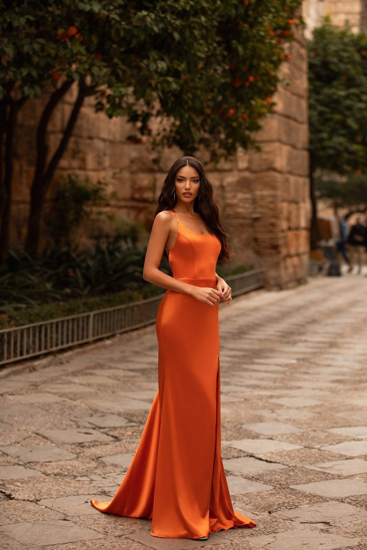 Alondra Satin Gown