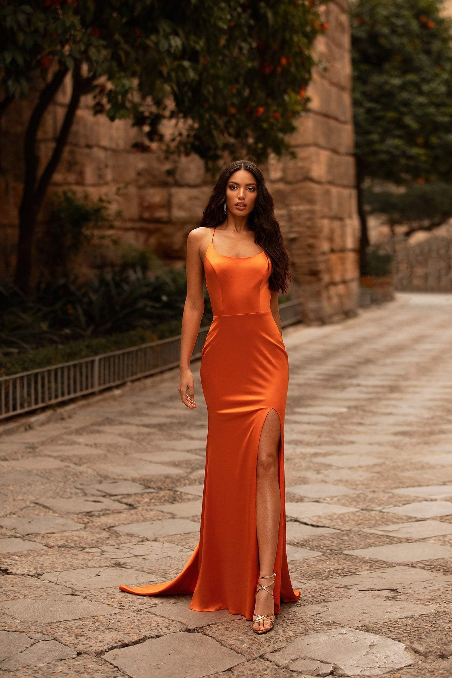 Alondra Satin Gown