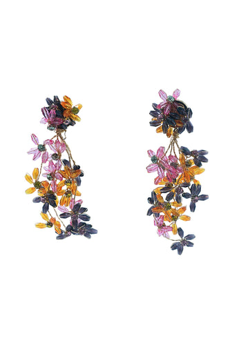 Lea Multicoloured Floral Earrings