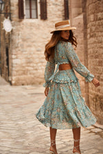 Adryana Dress Alamour The Label Adryana Cut-Out Floral Dress | Afterpay | Zip Pay | Sezzle | LayBuy