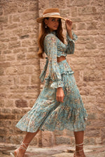 Adryana Dress Alamour The Label Adryana Cut-Out Floral Dress | Afterpay | Zip Pay | Sezzle | LayBuy