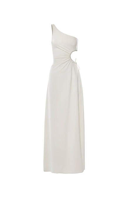 Rialda White Satin Maxi Dress | Afterpay | Zip Pay | Sezzle | LayBuy