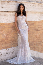 Constantia - White Alamour The Label Constantia White Sequin Gown | Afterpay | Klarna | Zip Pay