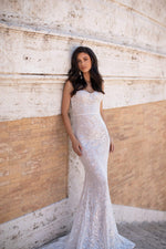 Constantia - White Alamour The Label Constantia White Sequin Gown | Afterpay | Klarna | Zip Pay