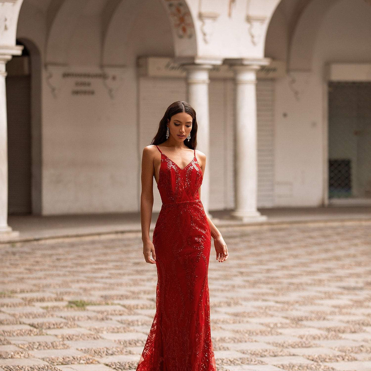 Rendira Sequin Gown