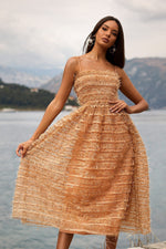 Savannah Dress Alamour The Label Savannah Fringe Midi Dress | Afterpay | Zip Pay | Sezzle | LayBuy