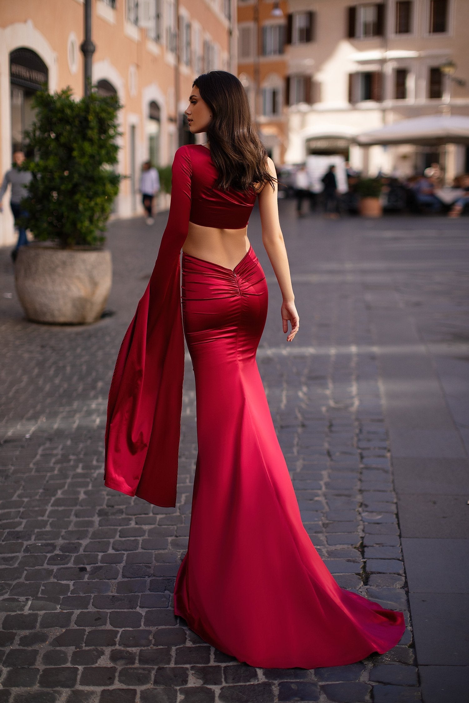 Satin Designer Dresses | Shop Silky Satin Gowns Online – NewYorkDress