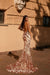 Ariya - Gold Alamour Made-To-Order Ariya Gold Sequin Gown | Afterpay | Laybuy | Klarna | Zip Pay