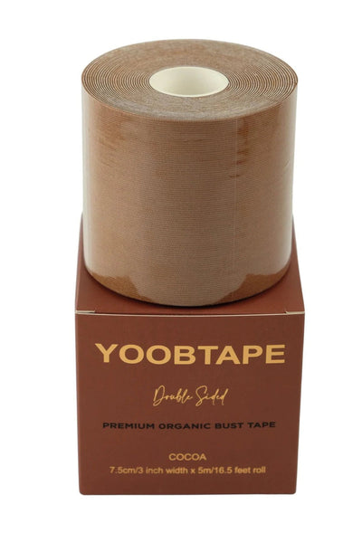 YOOBTAPE Premium Double Sided Bust Tape - Cocoa YOOBTAPE YOOBTAPE Light Brown Double Sided Bust Tape | Afterpay