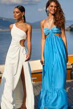 Rialda Dress Alamour The Label Rialda White Satin Maxi Dress | Afterpay | Laybuy | Klarna | Zip Pay