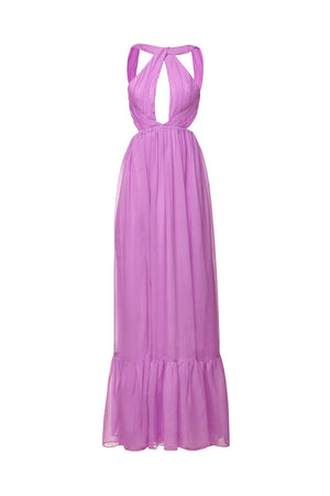 Gwen - Lilac Chiffon Dress | Afterpay | Zip Pay | Sezzle | Laybuy