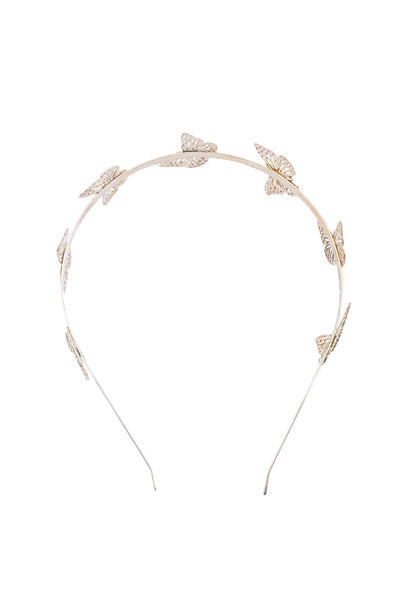 Sevyn Rose Gold Butterfly Headband Alamour The Label Sevyn Rose Gold Butterfly Headband | Afterpay | Klarna | Zip Pay