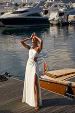 Rialda Dress Alamour The Label Rialda White Satin Maxi Dress | Afterpay | Laybuy | Klarna | Zip Pay