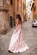 Marcelina Alamour The Label Marcelina Jacquard Gown | Afterpay | Zip Pay | Sezzle | Laybuy