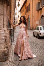 Marcelina Alamour The Label Marcelina Jacquard Gown | Afterpay | Zip Pay | Sezzle | Laybuy
