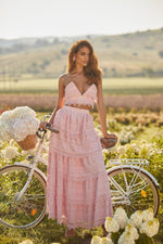 Briella Set Alamour The Label Briella Pink Lace Two-Piece Set | Afterpay | Zip Pay | Sezzle