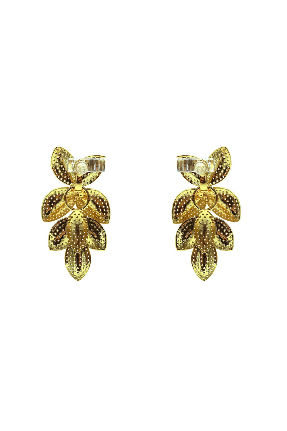 Galina Gold Embellished Earrings