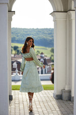 Corrine Set Alamour The Label Corrine Sage Bustier And Skirt Set | Afterpay | Laybuy | Klarna