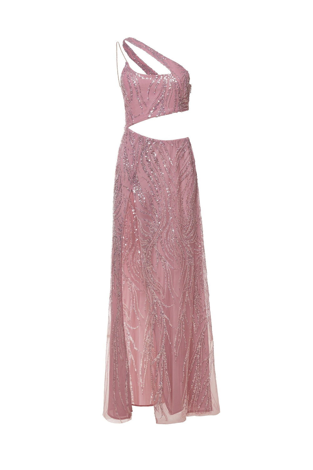 Kinsey - Blush Alamour The Label Kinsey Blush Sequin Gown | Afterpay | Klarna | Zip Pay