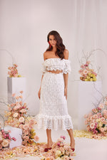 Mina Set Alamour The Label Mina White Lace Set | Afterpay | Klarna | Zip Pay