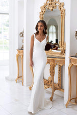 Celesta - White Alamour The Label Celesta White Mermaid Gown | Afterpay | Laybuy | Klarna | Zip Pay